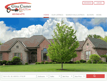 Tablet Screenshot of ginacramerrealty.com